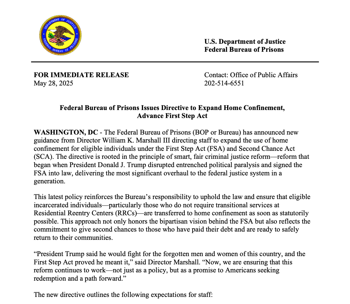 BOP MUST Honor Conditional Dates For Inmates In Federal Prison